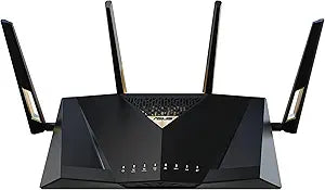 ASUS RT-BE88U wireless router 10 Gigabit Ethernet Dual-band (2.4 GHz / 5 GHz) Black, Grey