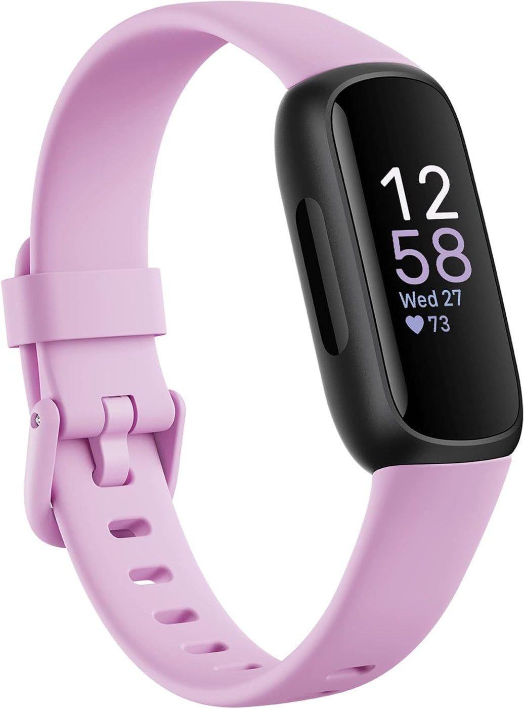 Fitbit Inspire 3 Fitness Tracker - Black/Lilac Bliss