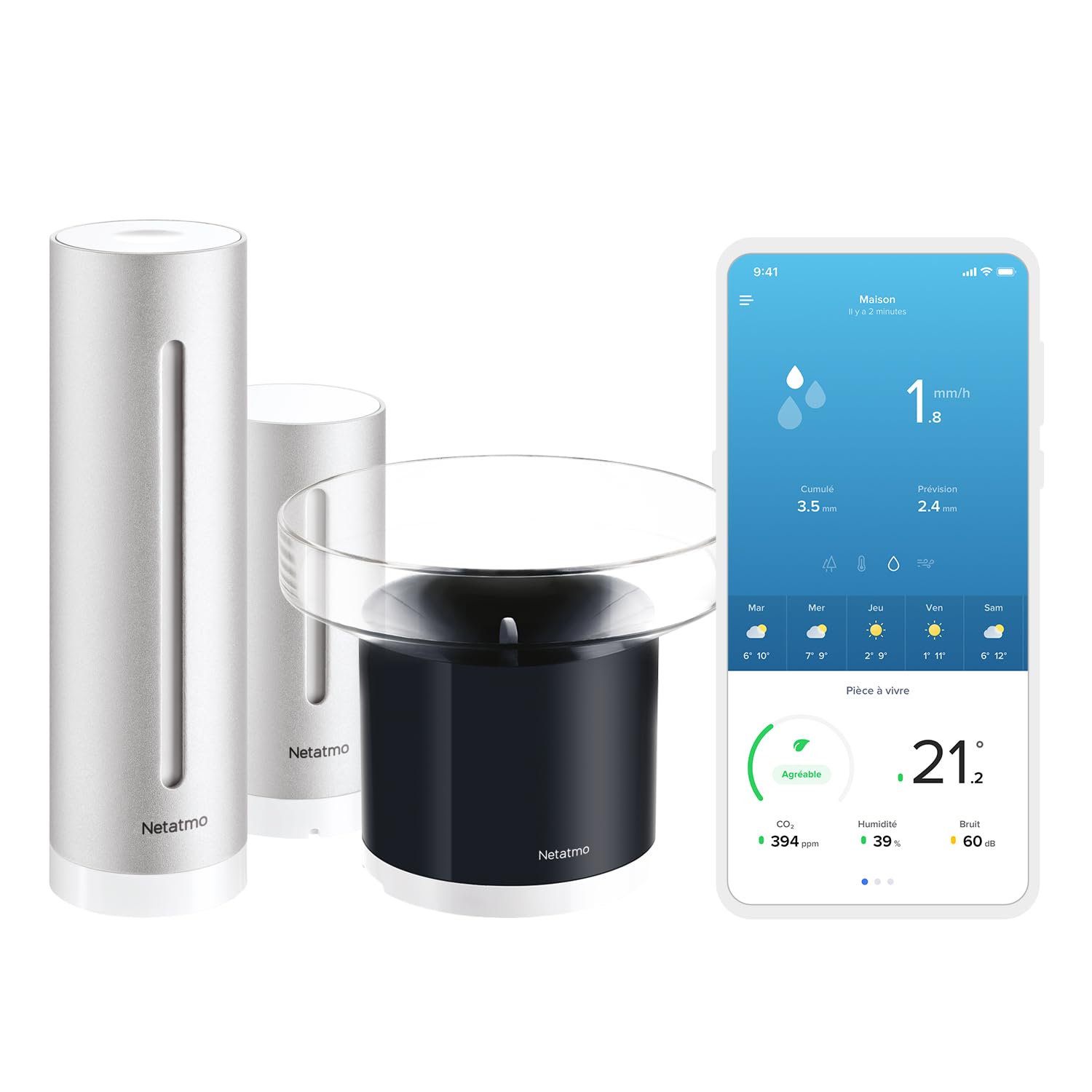 Netatmo Smart Weather Station+Rain Gauge