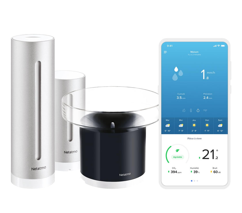 Netatmo Smart Weather Station+Rain Gauge