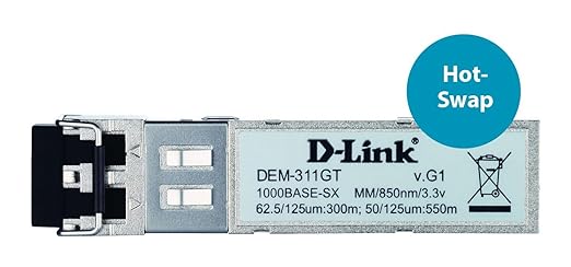 D-Link Gigabit Ethernet Optical Transceiver Multimode 1000BASE-SX SFP