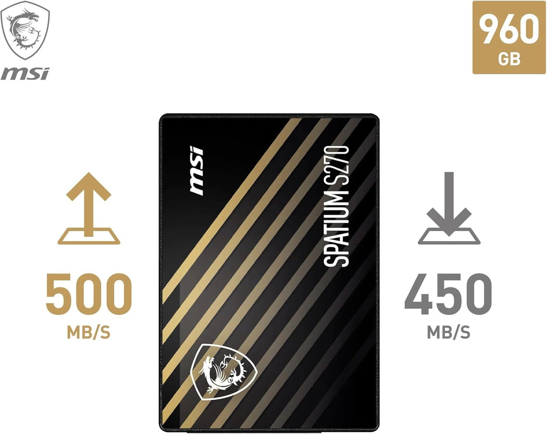 MSI SSD SPATIUM S270 SATA 960GB