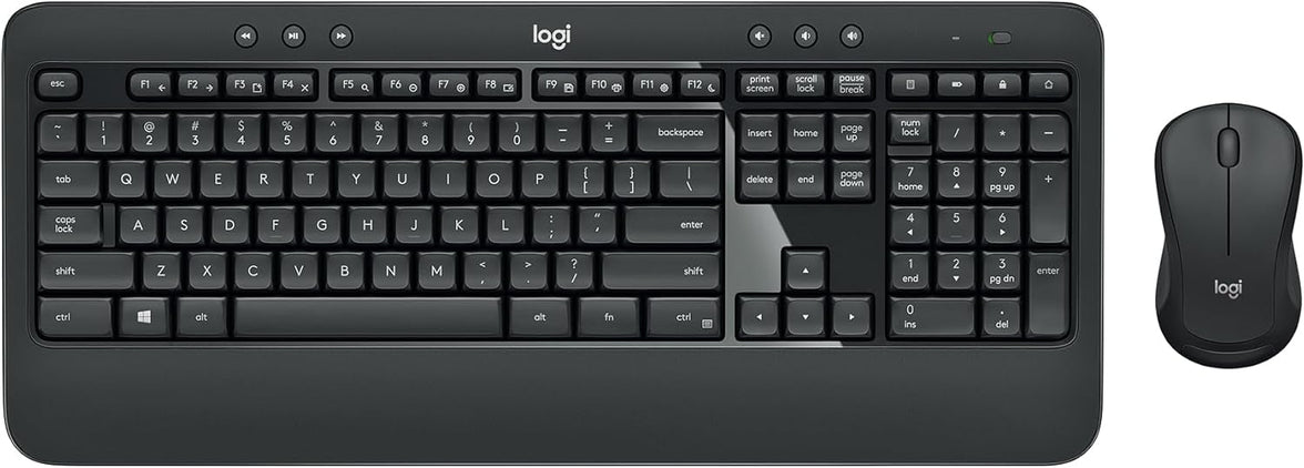 Logitech MK540 Advanced, Wireless Keyboard + Mouse, Unifying receiver, Pan Nordic