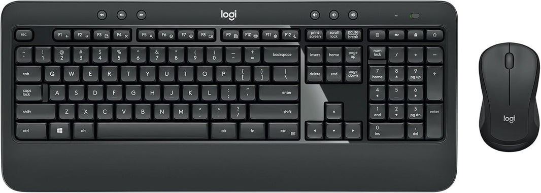 Logitech MK540 Advanced, Wireless Keyboard + Mouse, Unifying receiver, Pan Nordic