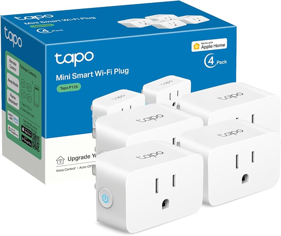 TP-LINK Tapo Mini Smart Plug (4 pack)