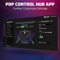 PDP AFTERGLOW WAVE BLACK XBOX CONTROLLER