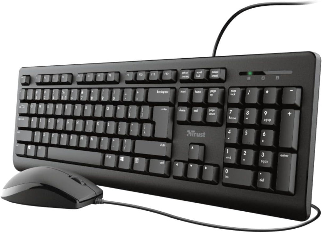 Trust TKM-250 KEYBOARD AND MOUSE SET UK