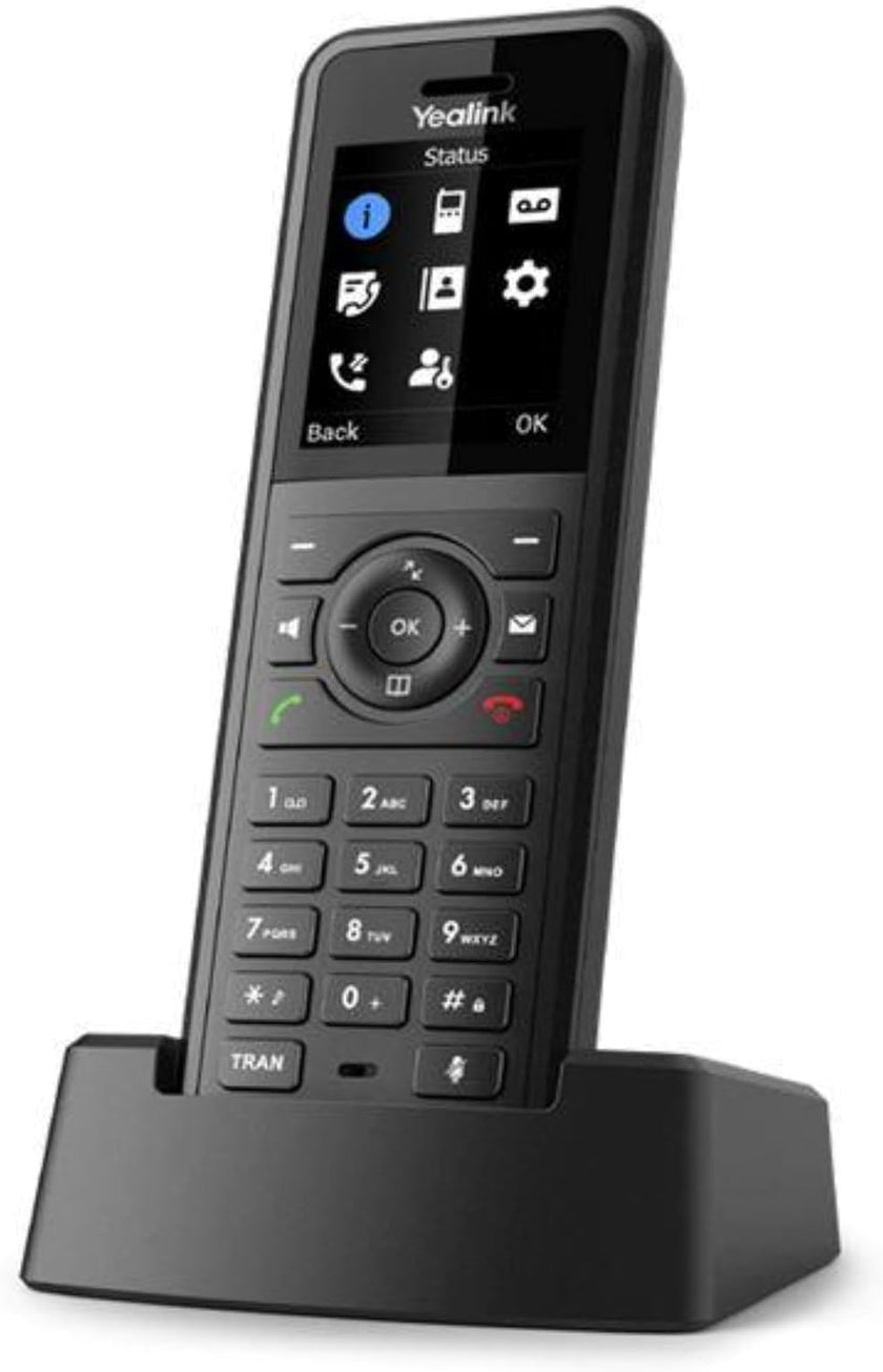 Yealink W57R IP phone Black 2 lines TFT