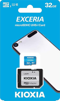 Kioxia 32GB Exceria U1 Class 10 microSD
