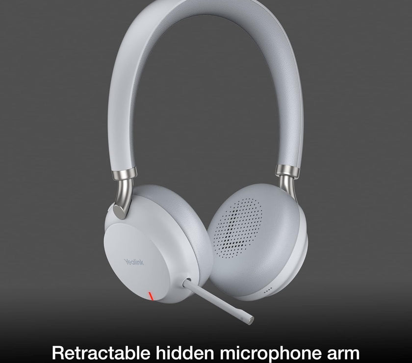 Yealink BH72 Dual Bluetooth Headset TEAMS with Charging Stand GREY