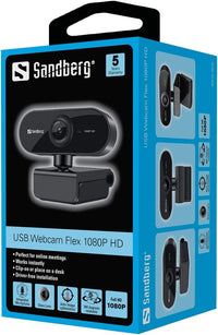 Sandberg USB Webcam Flex 1080P HD