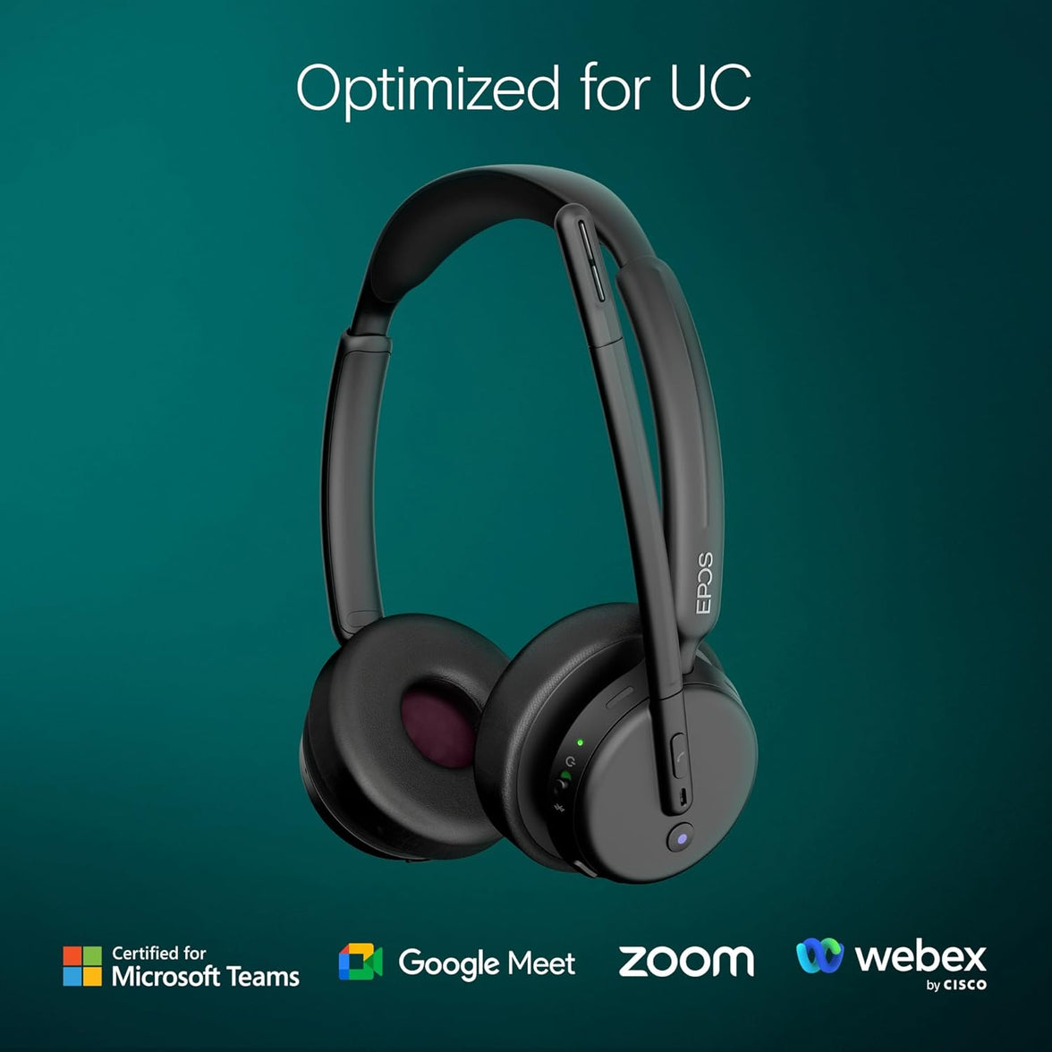EPOS IMPACT 500 Binaural Headset MS UC ANC WL USB-C+A