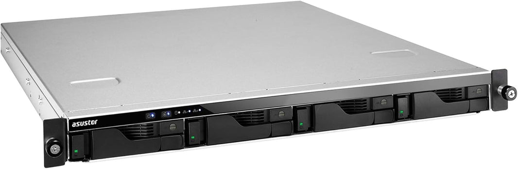 Asustor AS6504RS 4 Bay NASIntel ATOM C3538 Quad-Core 8GB DDR4 GbE x 2 2.5 GbE x 2 PCIe Gen3
