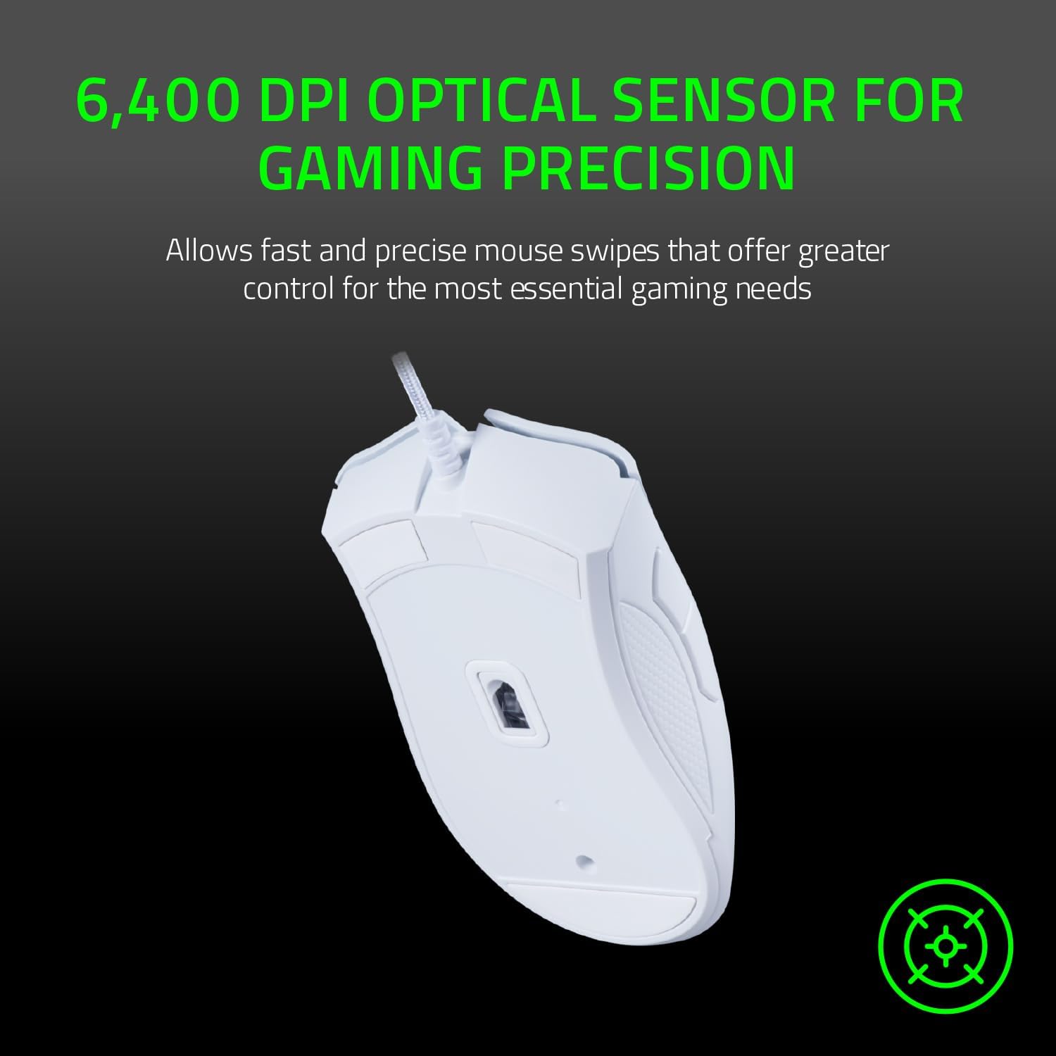 Razer DeathAdder Essential 2021 - White Ed.