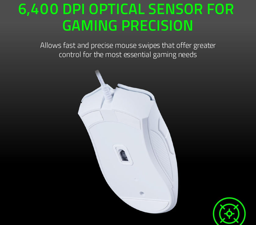 Razer DeathAdder Essential 2021 - White Ed.
