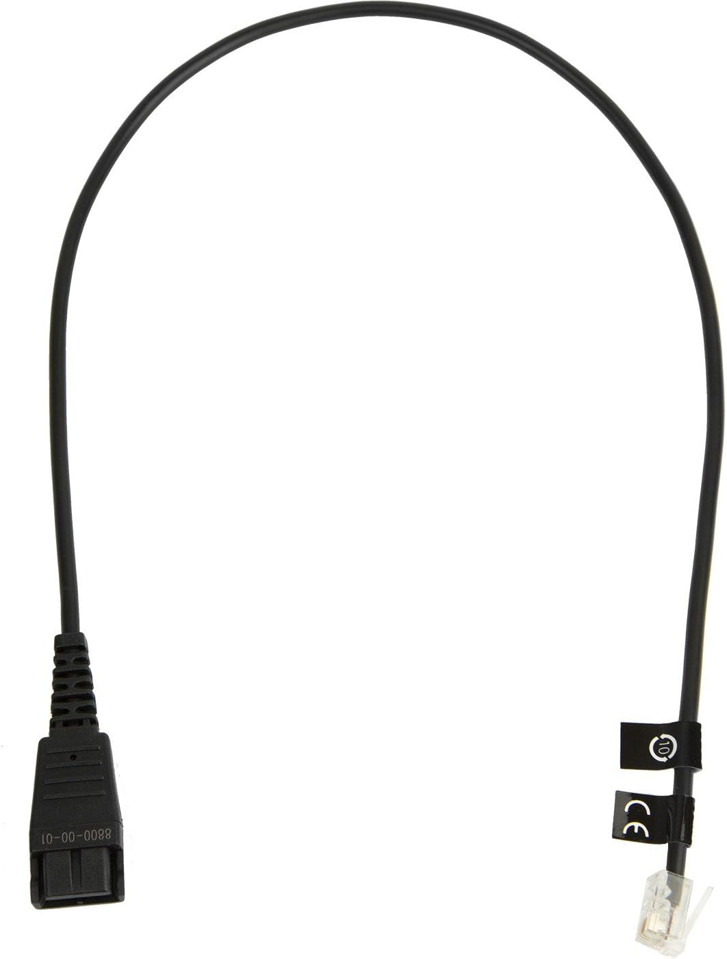 Jabra QD to RJ9 Straight 0.5m Cord