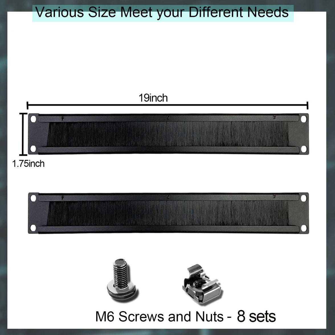 CNL 1U 19in BLANKING PANEL Bk