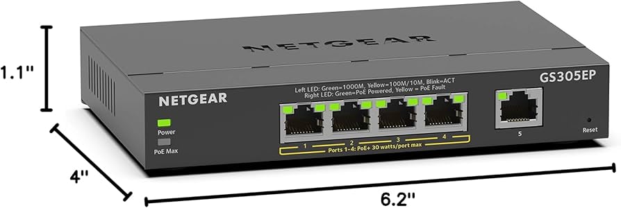 NETGEAR GS305EP