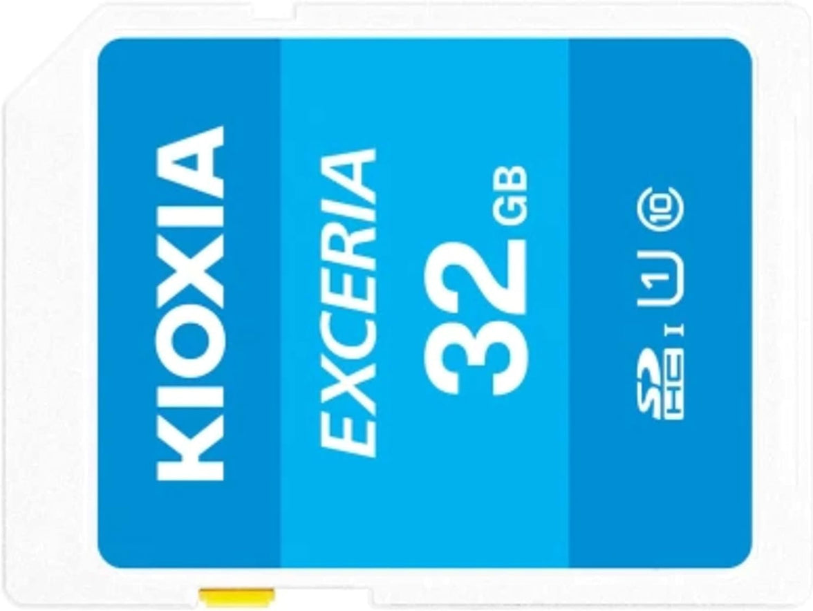 Kioxia 32GB Exceria U1 Class 10 SD card