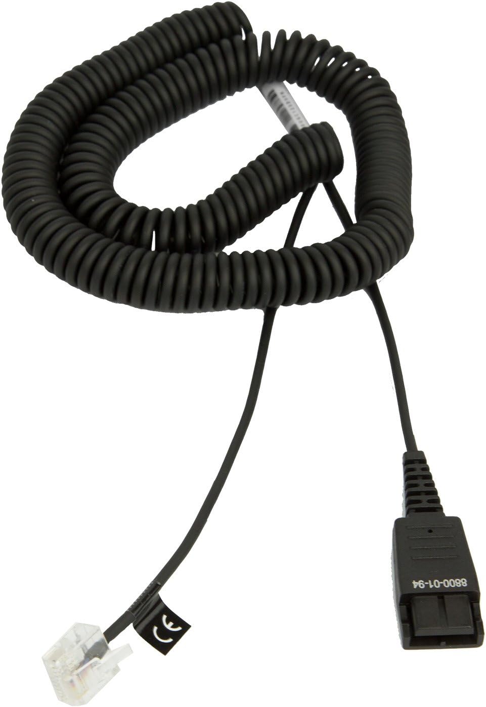 JABRA QD TO RJ45 COILED FOR UNIFY