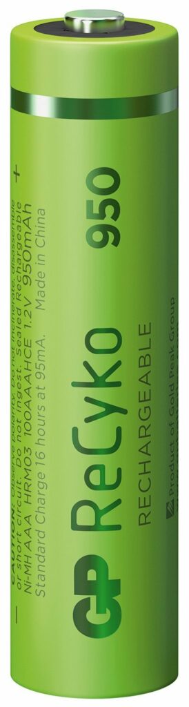 Titan NIMH RECHARGEABLE BATTERY AAA 950MAH 4PK