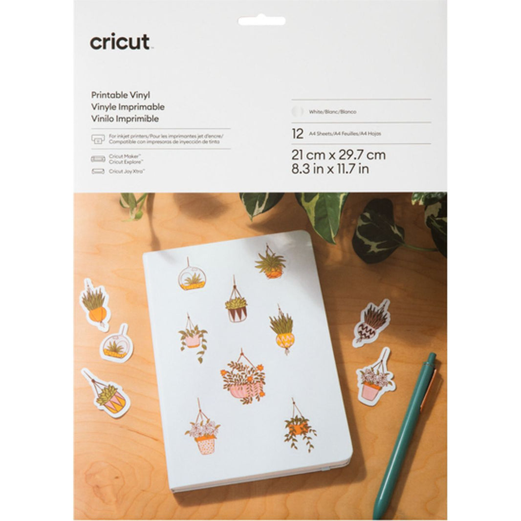 Cricut Joy Xrta Printable Vinyl (White) 36 Sheets