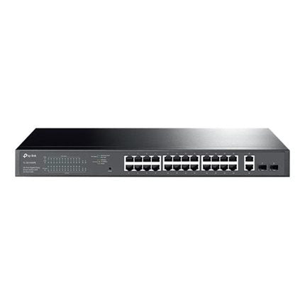 28-Port Gigabit Easy Smart Switch with 24-Port PoE+