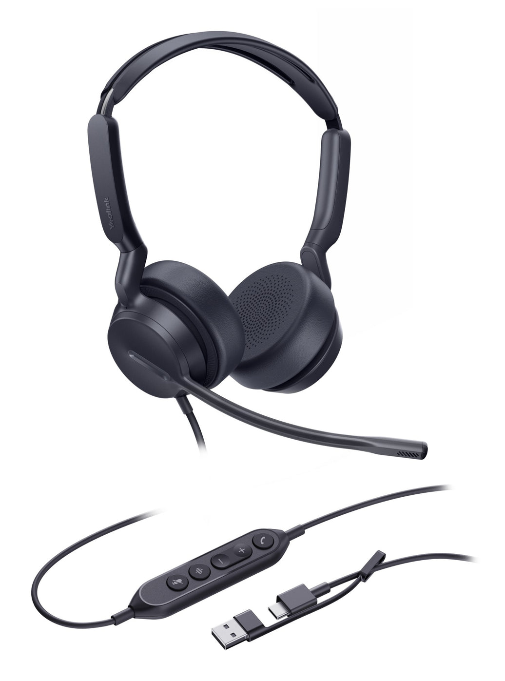 Yealink UH42 New-era Headset, Powered Audio - Dual Teams