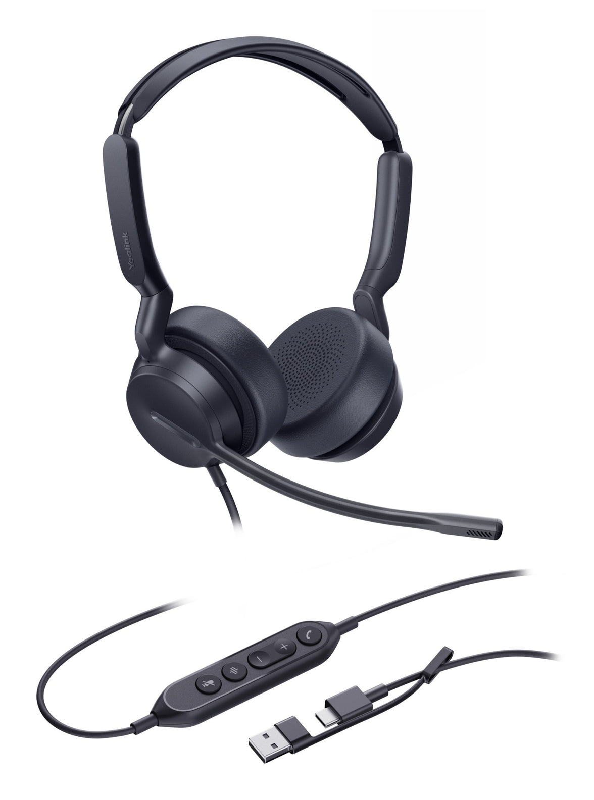 Yealink UH42 New-era Headset, Powered Audio - Dual Teams