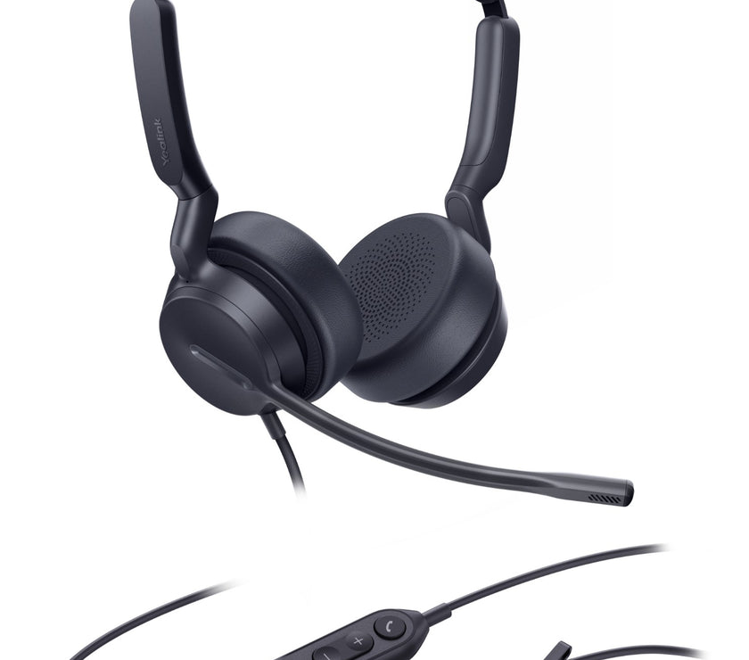 Yealink UH42 New-era Headset, Powered Audio - Dual Teams