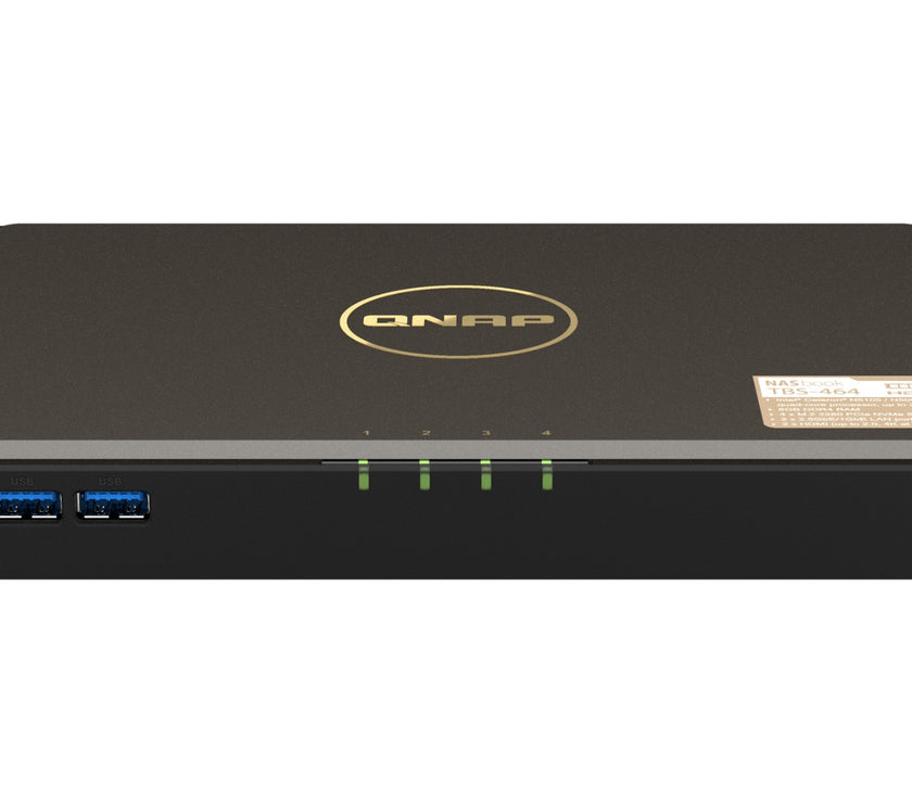 QNAP TBS-464-8G All Flash NASbook