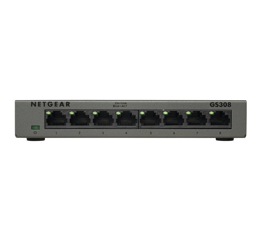 NETGEAR 8PT GIGE Unmanaged SW 300-Series