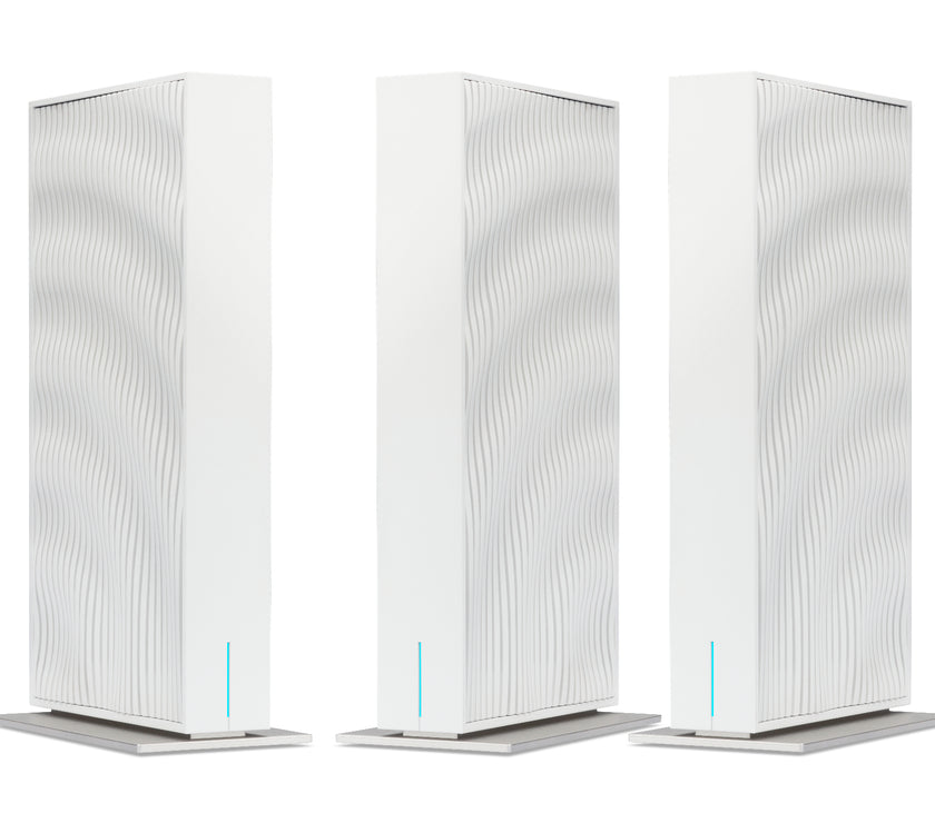 Acer Wave 7, wifi 7 Mesh Router, EU plug, triple pack wireless router Gigabit Ethernet Dual-band (2.4GHz + 5GHz or 2.4GHz + 6GHz)