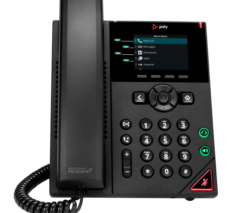 Poly VVX 250 4-IP PH PoE-e No localization - EOL