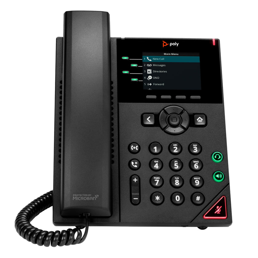 Poly VVX 250 4-IP PH PoE-e No localization - EOL