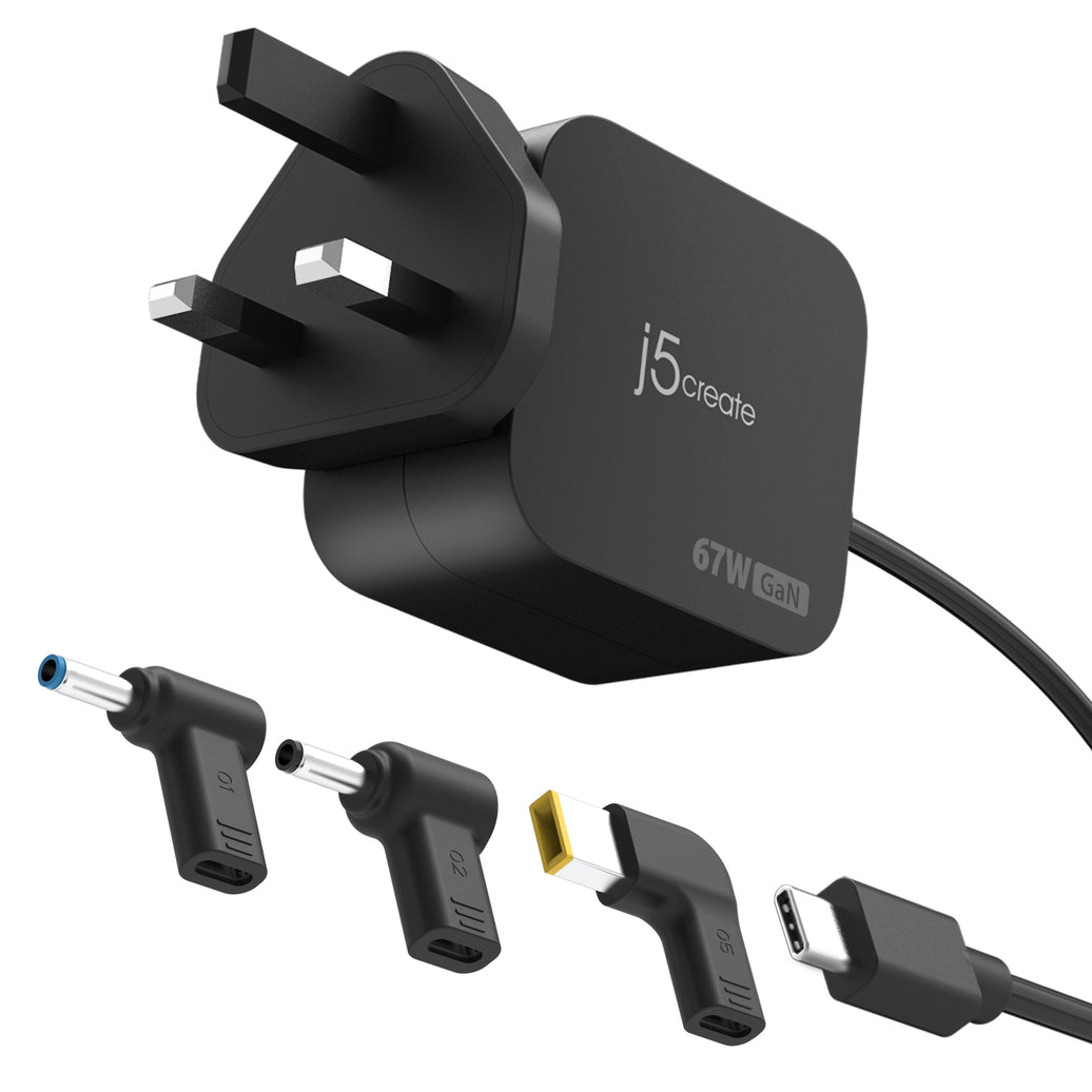 J5CREATE 67W GAN PD USB-C MINI CHARGER