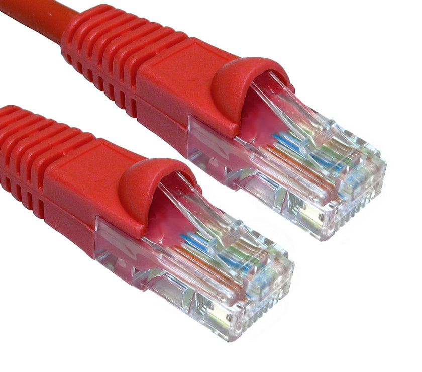 CDL 10m Snagless Cat6 Patch Red