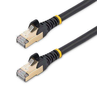 StarTech.com 35ft Black Cat6a STP Cable