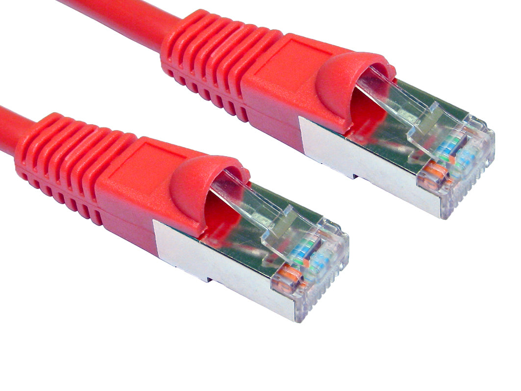 CDL 2m Shielded Cat5e Patch Red