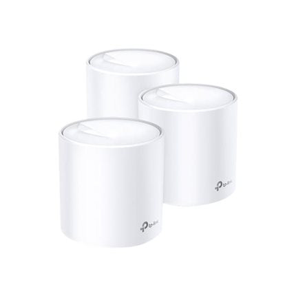 TP-Link Deco X20 - Wi-Fi system - (3 routers) 1GbE - Wi-Fi 6 - Dual Band