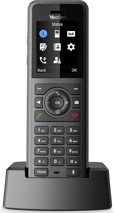 Yealink W77P IP phone Black TFT
