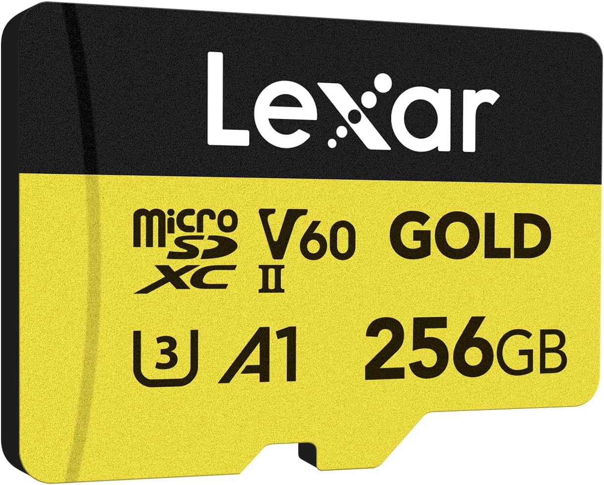 Lexar GOLD MicroSD Card 256GB