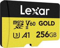 Lexar GOLD MicroSD Card 256GB