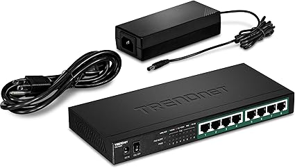 TRENDNET 8 PORT GIGABIT POE+ SWITCH