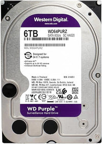 WD PURPLE HDD SATA INT 6TB WD64PURZ
