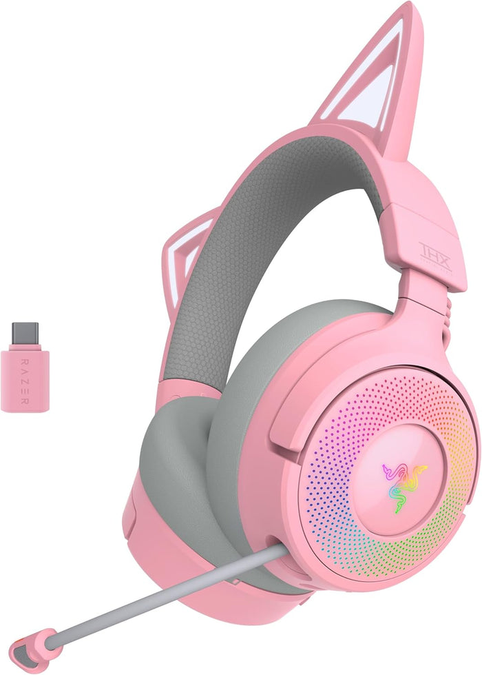 RAZER KRAKEN KITTY V3 PRO HEADSET QUARTZ