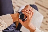 FitBit VeganLeatherBand24mmAttach I L