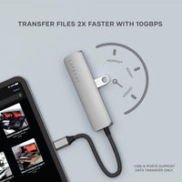 Satechi 4-in-1 USB-C Slim Multiport Adap