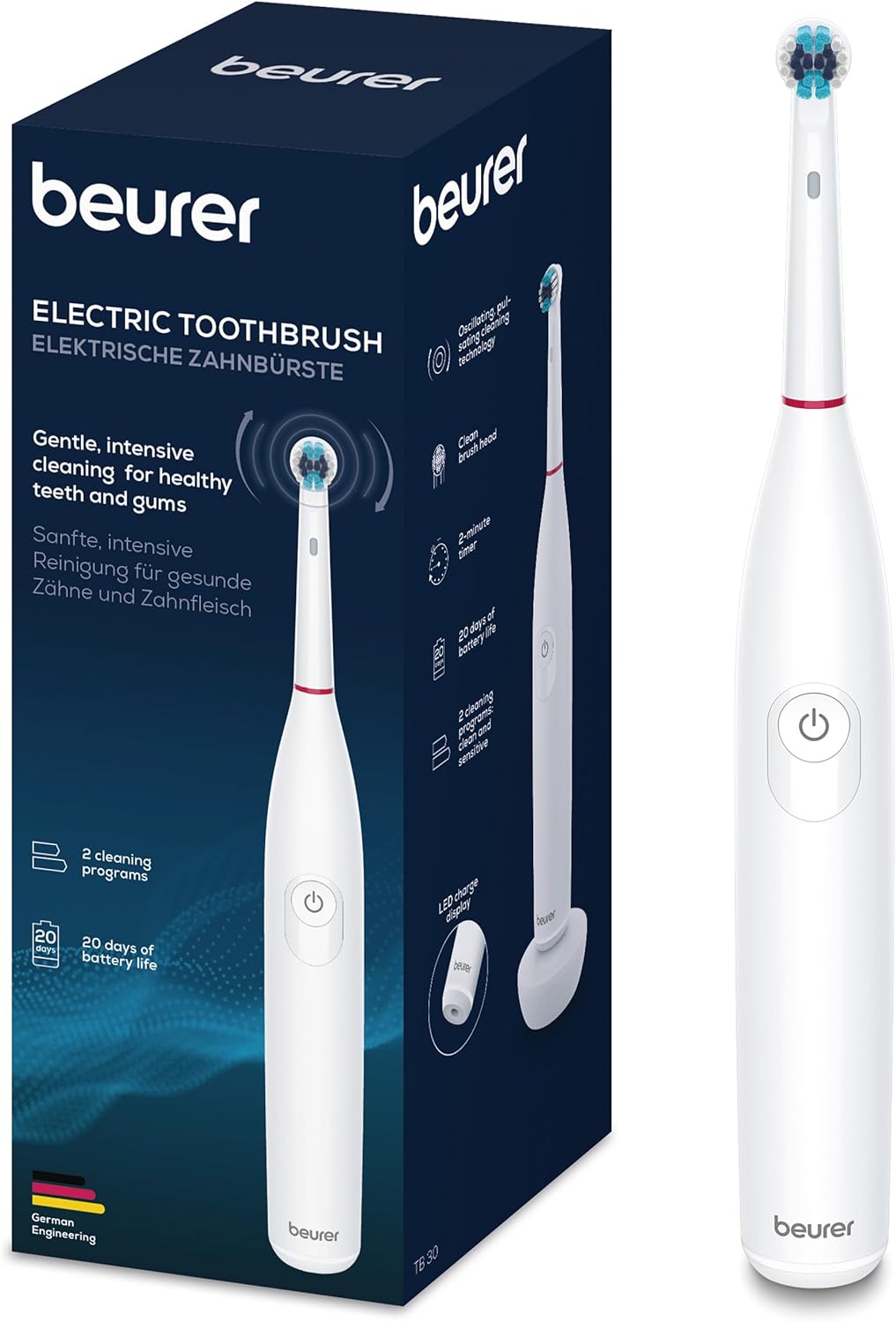 BEURER ELECRIC TOOTHBRUSH TB30