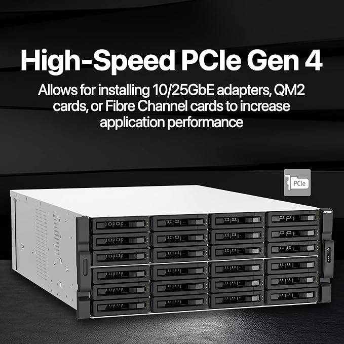QNAP TS-h3087XU-RP-E2378-64G/144TB IWPRO